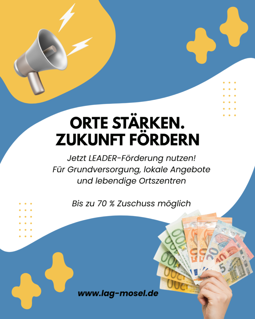 Neuer Förderaufruf stärkt Grundversorgung und Ortszentren